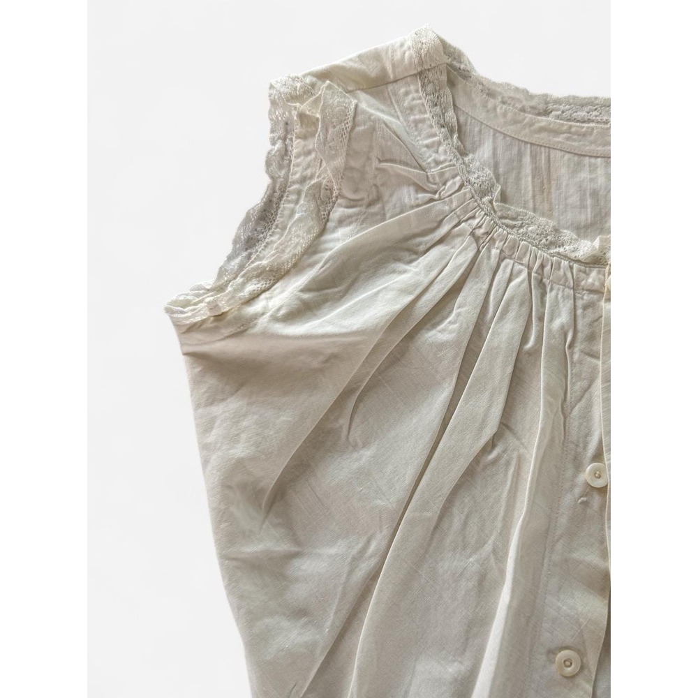 Vintage Antique Edwardian early 1900s Button up Corset Cover - Picture 4 of 8